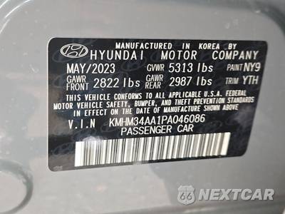 2023 Hyundai IONIQ 6 SEL - zdjęcie 14 z 34 - miniatura