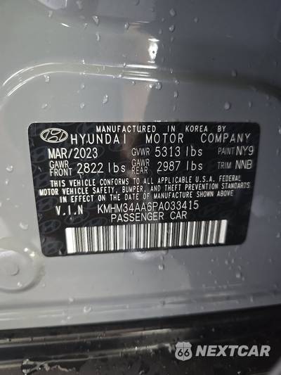 2023 Hyundai IONIQ 6 SEL - zdjęcie 14 z 33 - miniatura