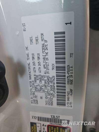 2023 Toyota Tundra SR5 Crew Cab Short Bed - zdjęcie 14 z 29 - miniatura