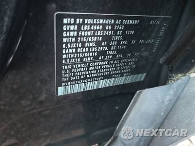 2016 Volkswagen Tiguan S - zdjęcie 14 z 33 - miniatura