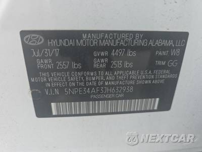 2018 Hyundai Sonata SEL - zdjęcie 17 z 24 - miniatura