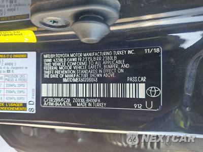 2019 Toyota C-HR LE - zdjęcie 14 z 37 - miniatura