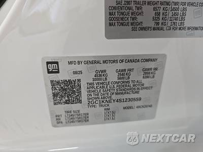 2025 Chevrolet Silverado 2500HD LT Crew Cab Medium Bed 1LT - zdjęcie 14 z 25 - miniatura