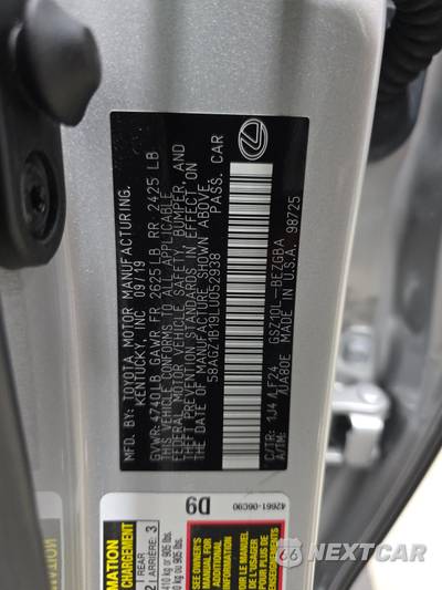 2020 Lexus ES 350 F SPORT - zdjęcie 14 z 27 - miniatura