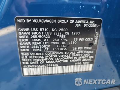 2025 Volkswagen Atlas 2.0T SE w/Technology - zdjęcie 15 z 26 - miniatura