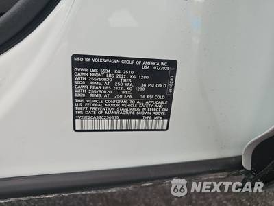 2025 Volkswagen Atlas Cross Sport 2.0T SE w/Technology - zdjęcie 14 z 19 - miniatura