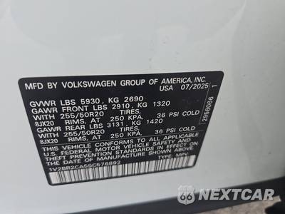 2025 Volkswagen Atlas 2.0T SEL - zdjęcie 15 z 22 - miniatura