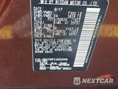 2018 Nissan Armada Platinum - zdjęcie 15 z 23 - miniatura
