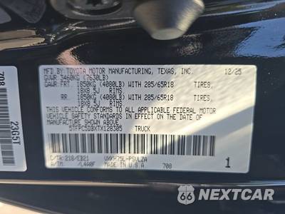 2026 Toyota Tundra i-FORCE MAX TRD Pro Crew Cab Short Bed - zdjęcie 14 z 20 - miniatura