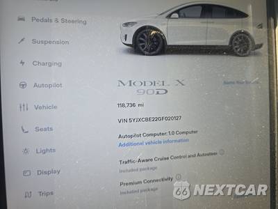 2016 Tesla Model X 90D - zdjęcie 12 z 25 - miniatura