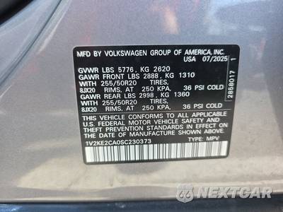 2025 Volkswagen Atlas Cross Sport 2.0T SE w/Technology - zdjęcie 14 z 25 - miniatura