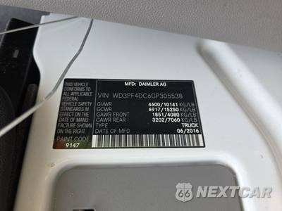 2016 Mercedes-Benz Sprinter 3500 Cargo Van High Roof 170.3" WB - zdjęcie 15 z 27 - miniatura