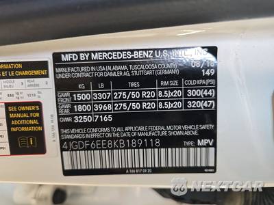 2019 Mercedes-Benz GLS 450 4MATIC - zdjęcie 15 z 29 - miniatura