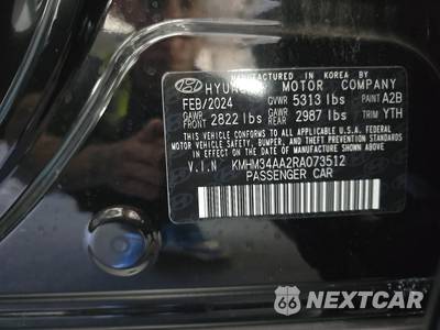 2024 Hyundai IONIQ 6 SEL - zdjęcie 14 z 30 - miniatura