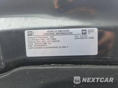 2023 Chevrolet Equinox RS 1RS - zdjęcie 23 z 25 - miniatura