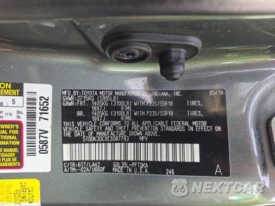 2014 Toyota Sienna Limited 7-Passenger 119.3" WB - zdjęcie 15 z 18 - miniatura