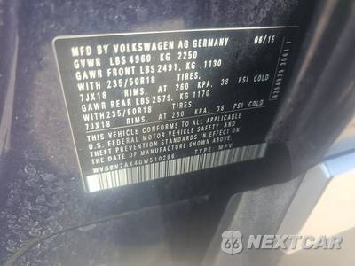 2016 Volkswagen Tiguan SE - zdjęcie 14 z 17 - miniatura