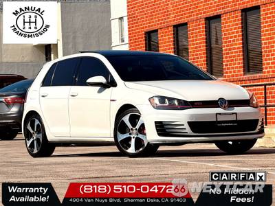 2016 Volkswagen Golf GTI Autobahn Hatchback w/Performance Pkg