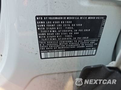 2025 Volkswagen Taos S - zdjęcie 14 z 19 - miniatura