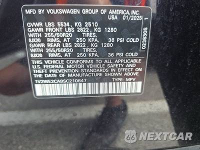 2025 Volkswagen Atlas Cross Sport 2.0T SE w/Technology - zdjęcie 14 z 25 - miniatura