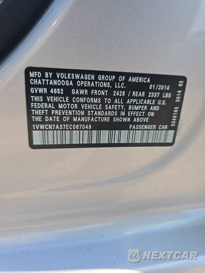 2014 Volkswagen Passat TDI SEL Premium - zdjęcie 14 z 26 - miniatura