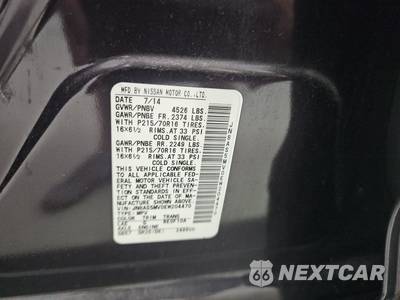 2014 Nissan Rogue Select S - zdjęcie 14 z 27 - miniatura