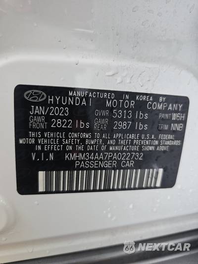 2023 Hyundai IONIQ 6 SEL - zdjęcie 14 z 34 - miniatura