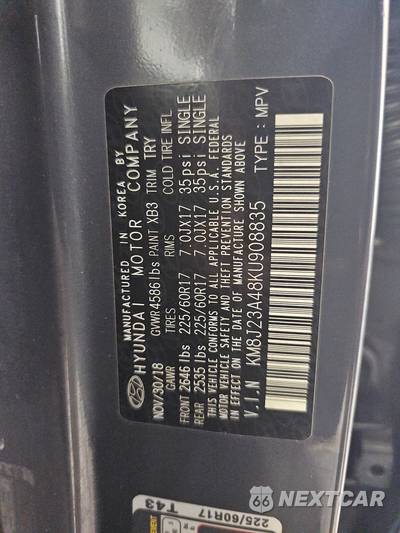 2019 Hyundai Tucson SE - zdjęcie 14 z 26 - miniatura