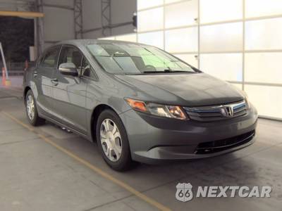 2012 Honda Civic Hybrid Sedan w/Leather & Navigation - zdjęcie 3 z 25 - miniatura