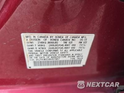 2006 Honda Ridgeline RTL Crew Cab Medium Bed w/Moonroof & Navigation - zdjęcie 14 z 17 - miniatura