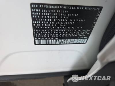 2023 Volkswagen Tiguan S - zdjęcie 11 z 18 - miniatura