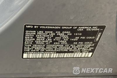 2024 Volkswagen Atlas 2.0T Peak Edition SEL - zdjęcie 26 z 38 - miniatura