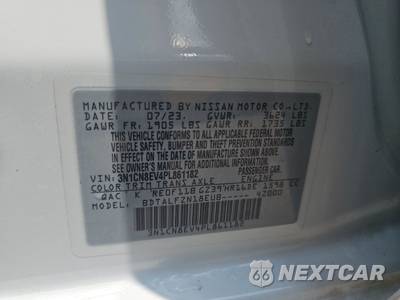 2023 Nissan Versa SV - zdjęcie 14 z 21 - miniatura