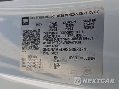 2025 Chevrolet Silverado 1500 WT Regular Cab Long Bed 1WT - zdjęcie 13 z 22 - miniatura