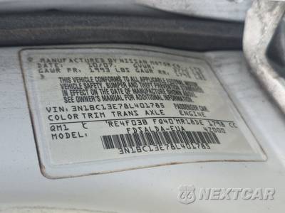 2008 Nissan Versa 1.8 S Hatchback - zdjęcie 14 z 25 - miniatura
