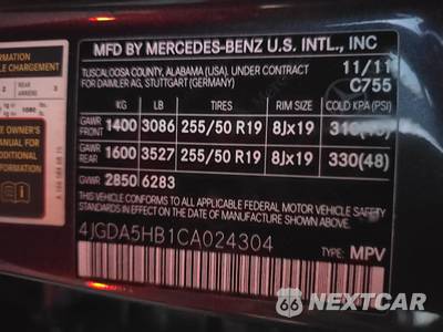 2012 Mercedes-Benz ML 350 - zdjęcie 15 z 51 - miniatura