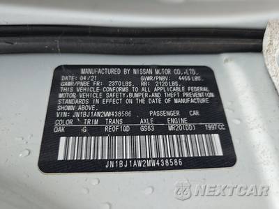 2021 Nissan Rogue Sport S - zdjęcie 14 z 54 - miniatura