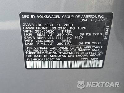 2025 Volkswagen Atlas 2.0T SE w/Technology - zdjęcie 15 z 29 - miniatura