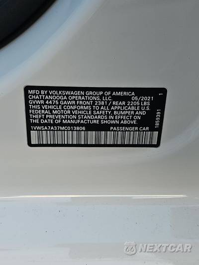 2021 Volkswagen Passat 2.0T SE - zdjęcie 14 z 28 - miniatura