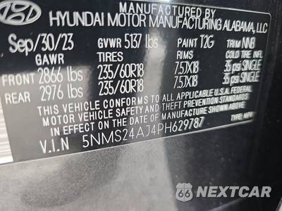 2023 Hyundai Santa Fe SEL - zdjęcie 21 z 32 - miniatura