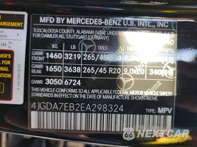 2014 Mercedes-Benz ML 63 AMG - zdjęcie 14 z 30 - miniatura