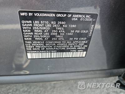 2025 Volkswagen Atlas 2.0T SE w/Technology - zdjęcie 14 z 44 - miniatura