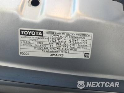 2020 Toyota Camry XSE - zdjęcie 21 z 23 - miniatura