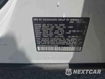 2025 Volkswagen Atlas 2.0T SE w/Technology - zdjęcie 15 z 26 - miniatura