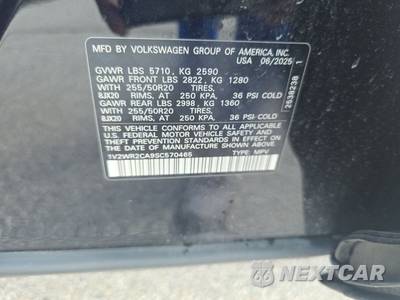 2025 Volkswagen Atlas 2.0T SE w/Technology - zdjęcie 15 z 36 - miniatura