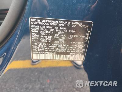 2021 Volkswagen Atlas V6 SEL R-Line - zdjęcie 14 z 21 - miniatura
