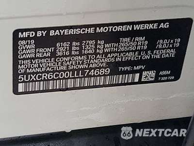 2020 BMW X5 Sports Activity Vehicle xDrive40i - zdjęcie 14 z 30 - miniatura