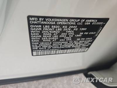 2020 Volkswagen Atlas Cross Sport V6 SEL Premium - zdjęcie 13 z 31 - miniatura