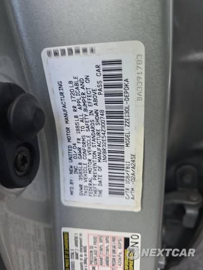 2004 Toyota Corolla S - zdjęcie 14 z 36 - miniatura