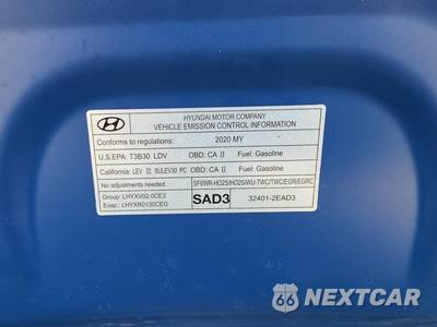2020 Hyundai Elantra SE Sedan - zdjęcie 20 z 23 - miniatura